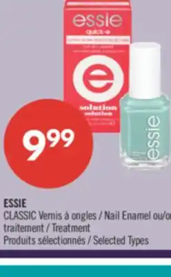 Pharmaprix ESSIE CLASSIC Nail Enamel or Treatment offer