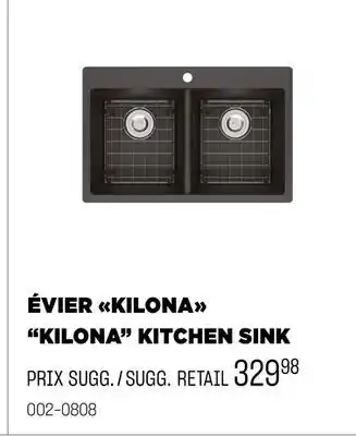 BMR Évier Kilona Kitchen Sink offer