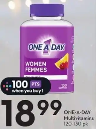 Sobeys ONE-A-DAY Multivitamins offer