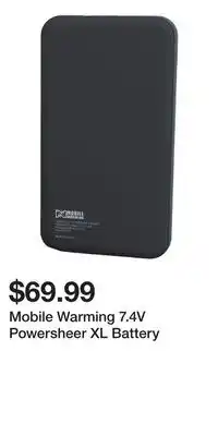 Mark's Mobile Warming 7.4V Powersheer XL Battery offer