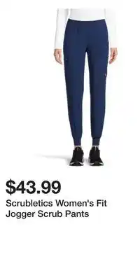 Mark's Scrubletics Women's Fit Jogger Scrub Pants offer