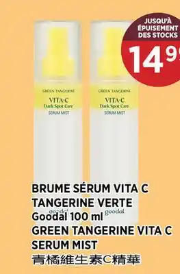 Kim Phat GOODAL GREEN TANGERINE VITA C SERUM MIST offer