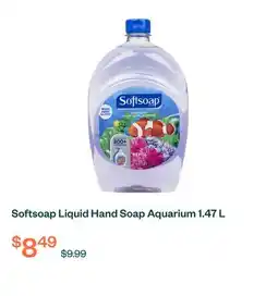 Voilà Softsoap Liquid Hand Soap Aquarium 1.47 L offer