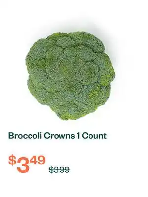 Voilà Broccoli Crowns 1 Count offer