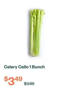 Voilà Celery Cello 1 Bunch offer