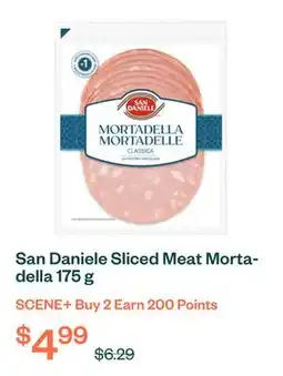 Voilà San Daniele Sliced Meat Mortadella 175 g offer