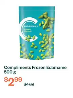 Voilà Compliments Frozen Edamame 500 g offer