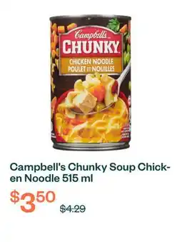 Voilà Campbell's Chunky Soup Chicken Noodle 515 ml offer