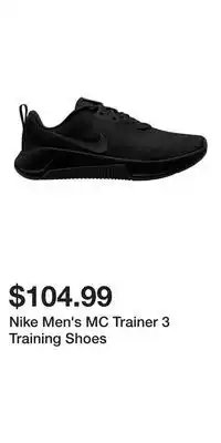 Sport Chek Nike Men's MC Trainer 3 Training Shoes offer