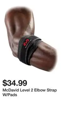 Sport Chek McDavid Level 2 Elbow Strap W/Pads offer