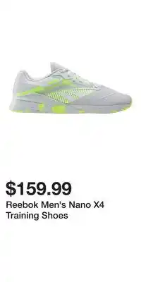 Sport Chek Reebok Men's Nano X4 Training Shoes offer