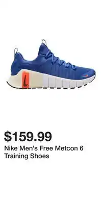 Sport Chek Nike Men's Free Metcon 6 Training Shoes offer