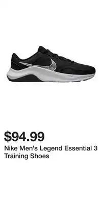 Sport Chek Nike Men's Legend Essential 3 Training Shoes offer