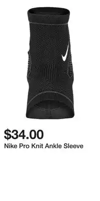 Sport Chek Nike Pro Knit Ankle Sleeve offer