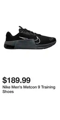 Sport Chek Nike Men's Metcon 9 Training Shoes offer