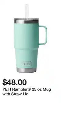 Sport Chek YETI Rambler 25 oz Mug with Straw Lid offer