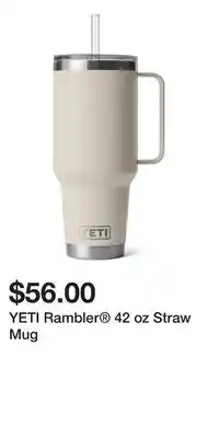 Sport Chek YETI Rambler 42 oz Straw Mug offer