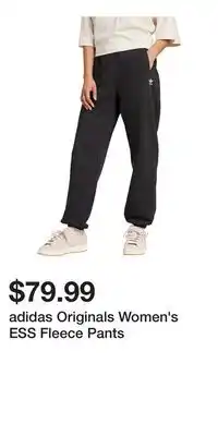 Sport Chek adidas Originals Women's ESS Fleece Pants offer