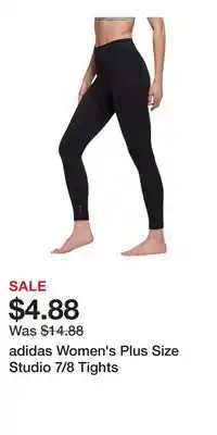 Sport Chek adidas Women's Plus Size Studio 7/8 Tights offer