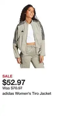 Sport Chek adidas Women's Tiro Jacket offer