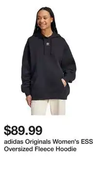 Sport Chek adidas Originals Women's ESS Oversized Fleece Hoodie offer