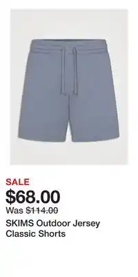 Holt Renfrew SKIMS Outdoor Jersey Classic Shorts offer