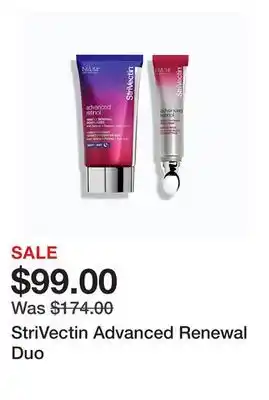 TSC Stores StriVectin Advanced Renewal Duo offer