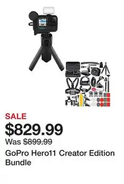 TSC Stores GoPro Hero11 Creator Edition Bundle offer