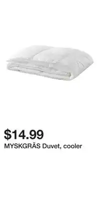 IKEA MYSKGRÄS Duvet, cooler offer