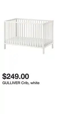 IKEA GULLIVER Crib, white offer