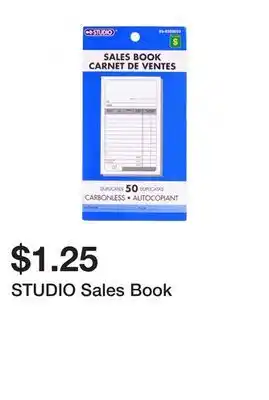 Dollarama STUDIO Sales Book offer