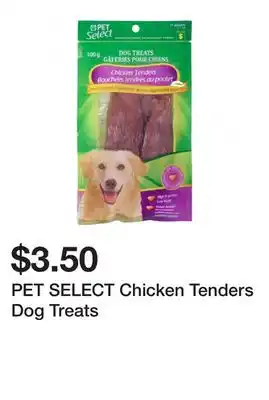 Dollarama PET SELECT Chicken Tenders Dog Treats offer