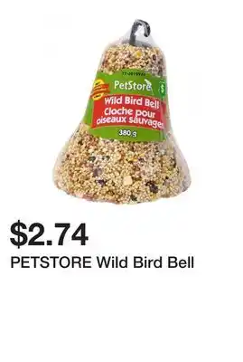 Dollarama PETSTORE Wild Bird Bell offer