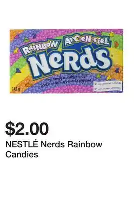 Dollarama NESTLÉ Nerds Rainbow Candies offer