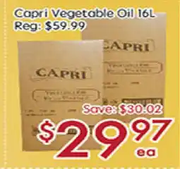 Sunny Food Mart Capri Vegetable Oil offer