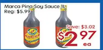 Sunny Food Mart Marca Pina Soy Sauce offer