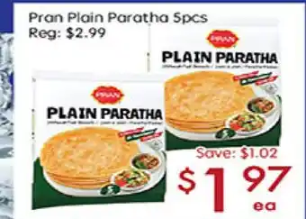 Sunny Food Mart Pran Plain Paratha offer