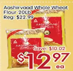 Sunny Food Mart Aashirvaad Whole Wheat Flour offer