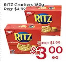 Sunny Food Mart RITZ Crackers offer