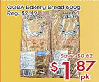 Sunny Food Mart QOBA Bakery Bread offer