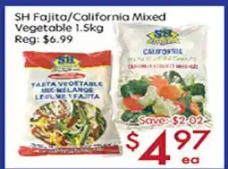 Sunny Food Mart SH Fajita/California Mixed Vegetable offer