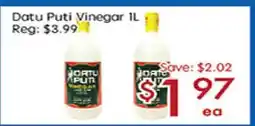 Sunny Food Mart Datu Puti Vinegar offer