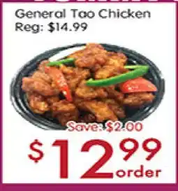 Sunny Food Mart General Tao Chicken offer