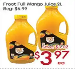 Sunny Food Mart Froot Full Mango Juice offer