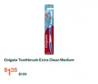 Voilà Colgate Toothbrush Extra Clean Medium offer