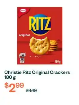 Voilà Christie Ritz Original Crackers 180 g offer