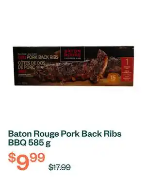 Voilà Baton Rouge Pork Back Ribs BBQ 585 g offer