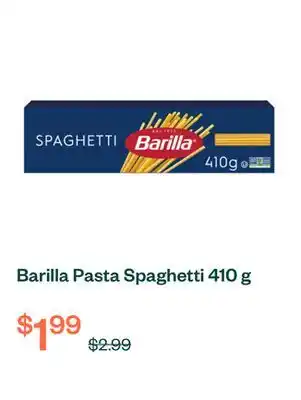 Voilà Barilla Pasta Spaghetti 410 g offer