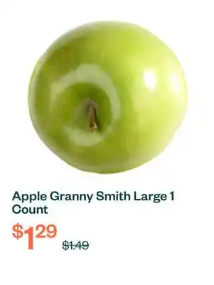 Voilà Apple Granny Smith Large 1 Count offer