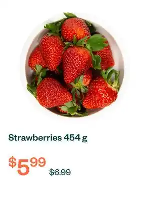 Voilà Strawberries 454 g offer